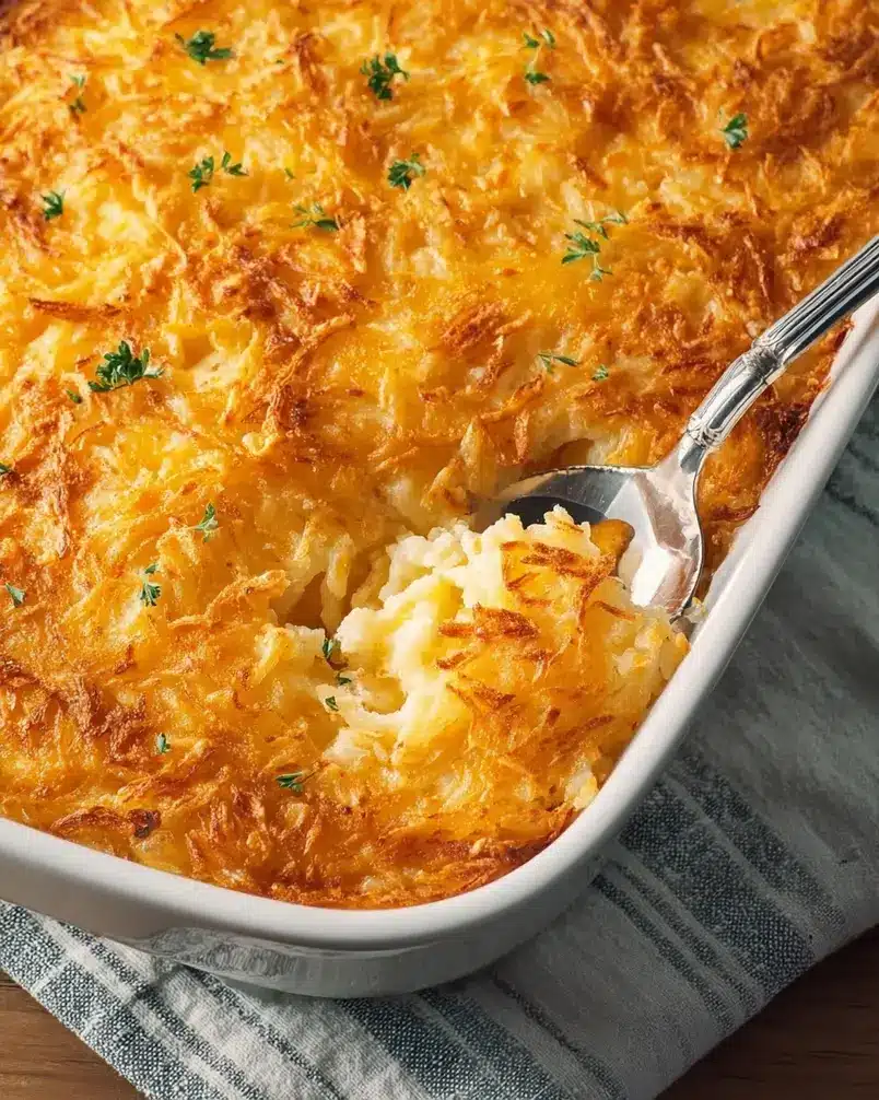 Grandma's Hash Brown Casserole 2 Cooking process image