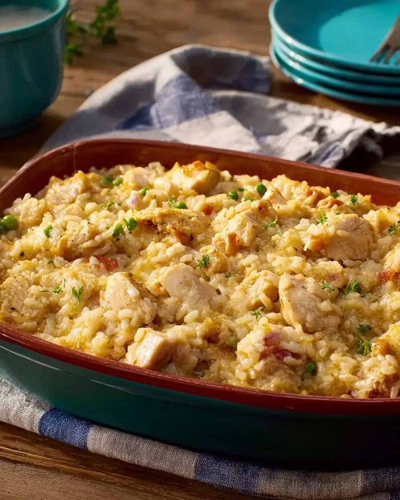 Mamaw's Chicken and Rice Casserole